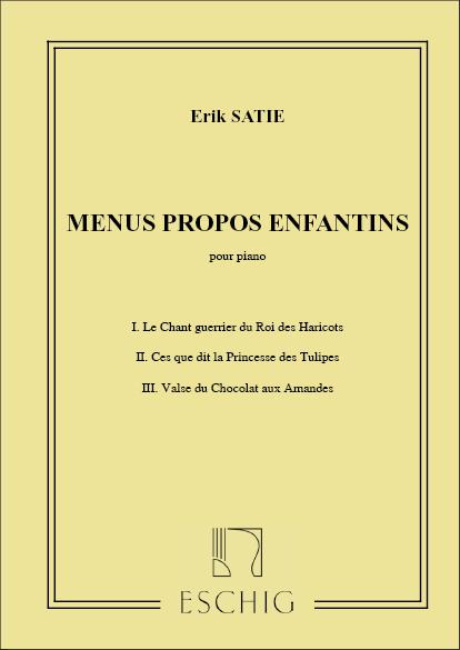 Menus Propos Enfantins